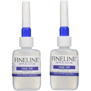 Fineline Applicators 20 Gauge Applicators & Bottles - Empty, pack of 2