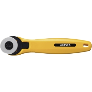 OLFA 28mm Quick-Change Rotary Cutter (RTY-1/C) - Tungsten Steel Blade